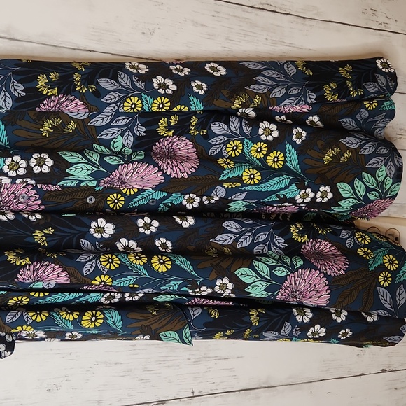 Floral Print Women's Dress - Picture 7 of 8